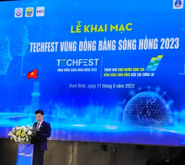 Tham dự Techfest vùng đồng bằng Sông Hồng 2023