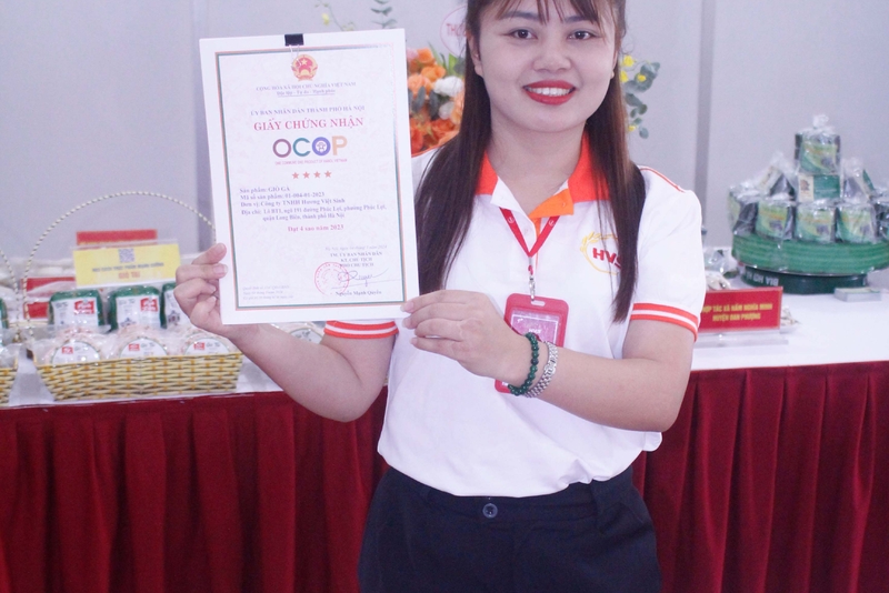 Công ty HVS vinh dự nhận chứng nhận OCOP thành phố Hà Nội năm 2023